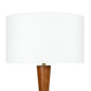 Denver Leather Table Lamp - Brown