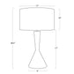 Denver Leather Table Lamp - Brown