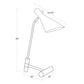 Spyder Task Lamp - Blackened Brass & Natural Brass