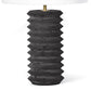 Noir Column Travertine Lamp
