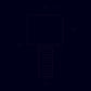 Noir Column Travertine Lamp