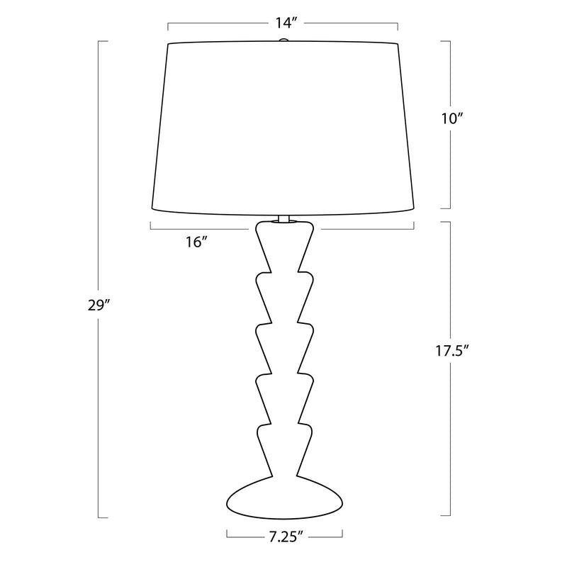 Patricia Jade Table Lamp