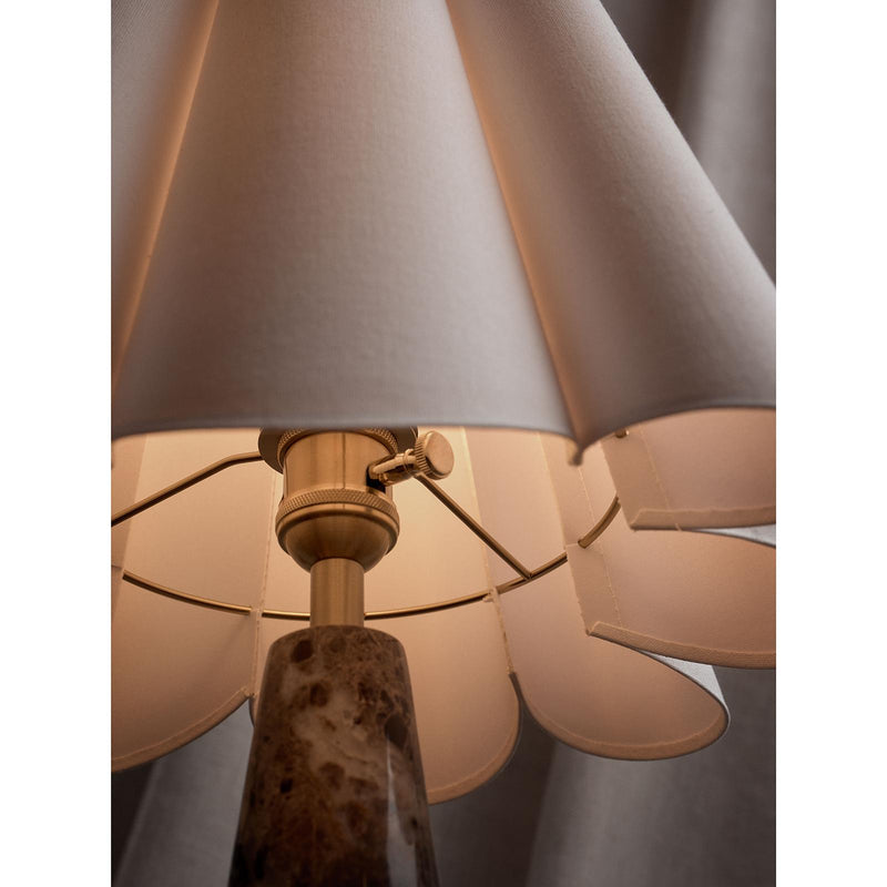 Segal Marble Mini Lamp - Brown