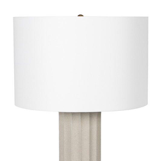 Tambour Concrete Table Lamp