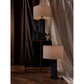 Tambour Marble Table Lamp - Black
