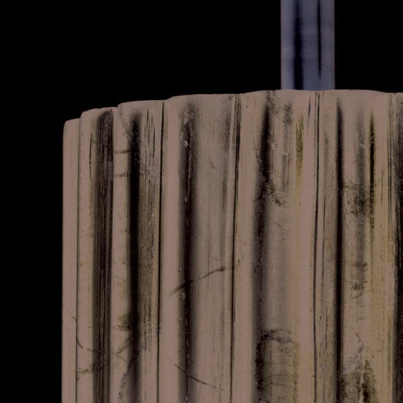 Tambour Marble Table Lamp