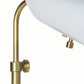Vest Table Lamp - White & Natural Brass