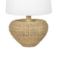 Avery Rattan Table Lamp