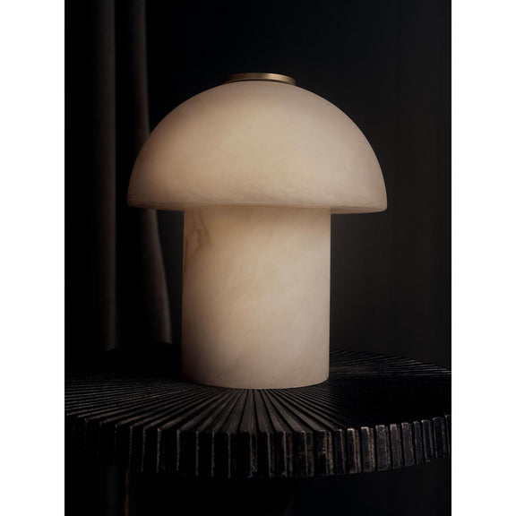 Bonnie Alabaster Mini Lamp - Natural Stone