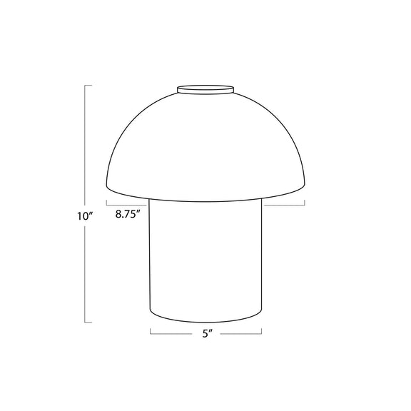 Bonnie Alabaster Mini Lamp - Natural Stone
