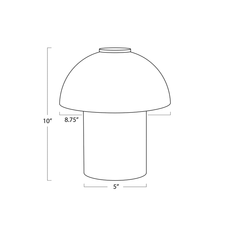 Bonnie Alabaster Mini Lamp - Natural Stone