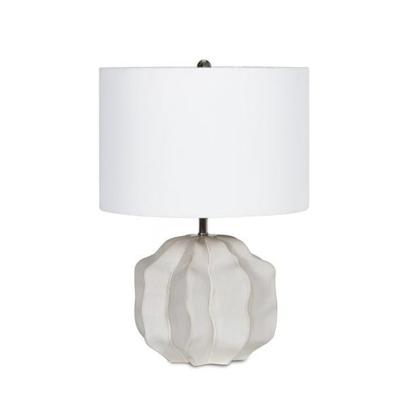 Destin Ceramic Mini Lamp - Ivory