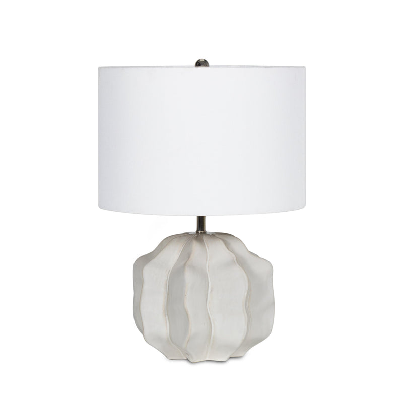 Destin Ceramic Mini Lamp - Ivory