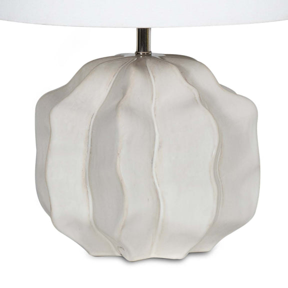 Destin Ceramic Mini Lamp - Ivory