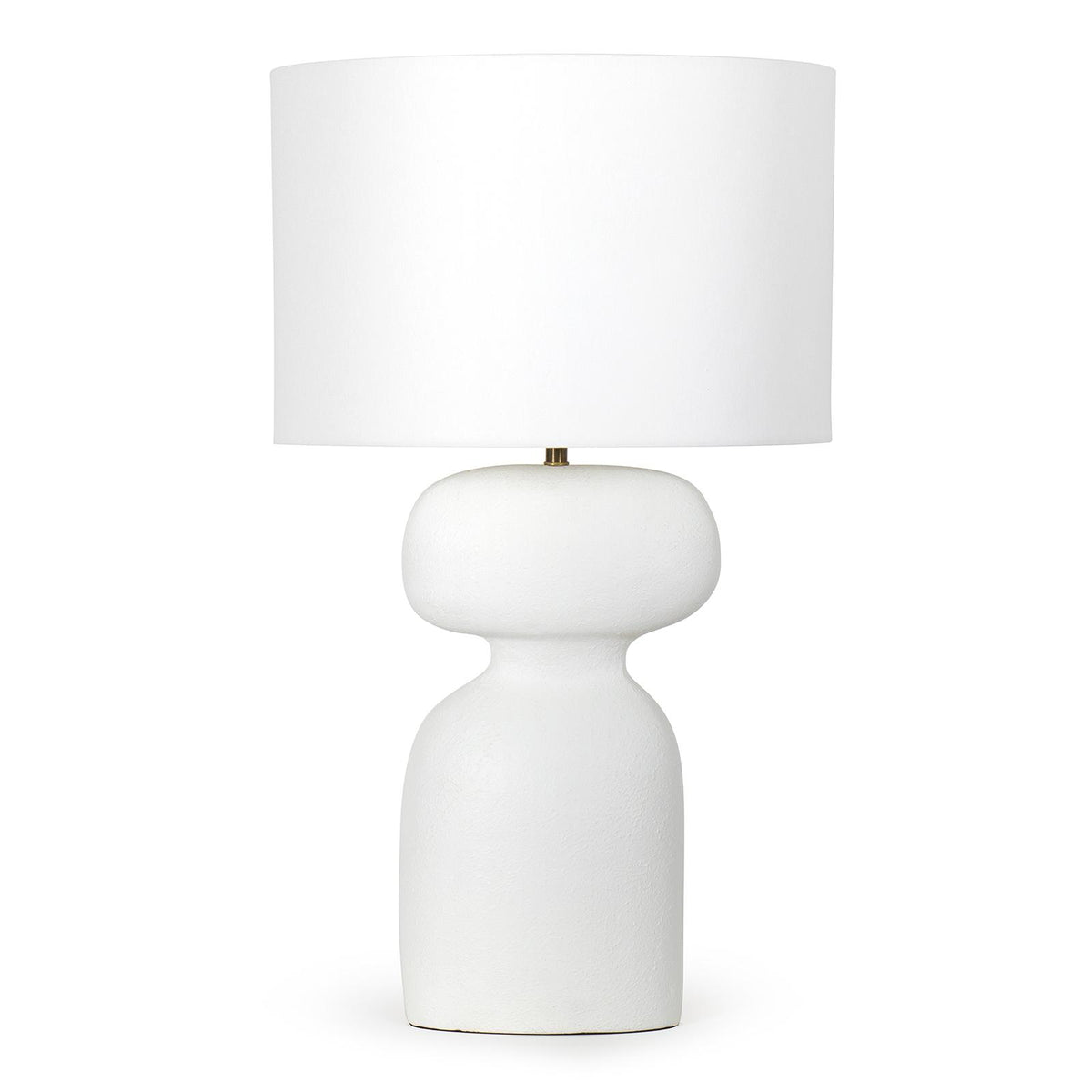 Bardot Metal Table Lamp - White