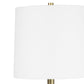 Logan Buffet Lamp - Natural Brass