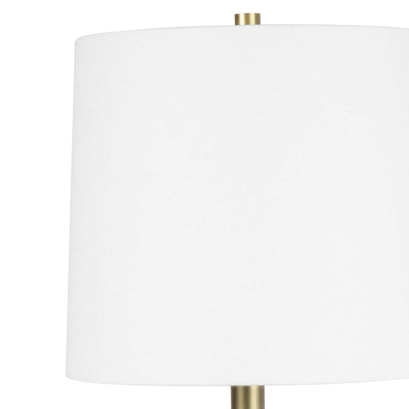 Logan Buffet Lamp - Natural Brass
