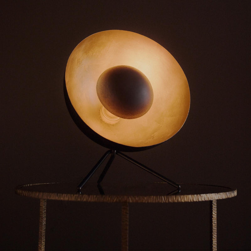 Sigmund Table Lamp - Black & Gold