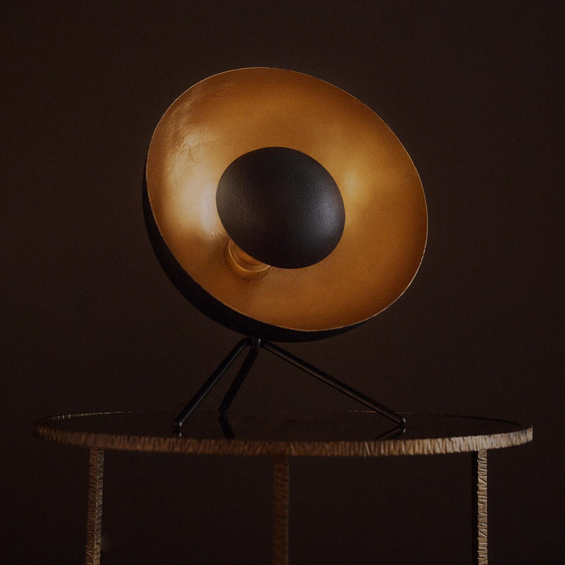 Sigmund Table Lamp - Black & Gold