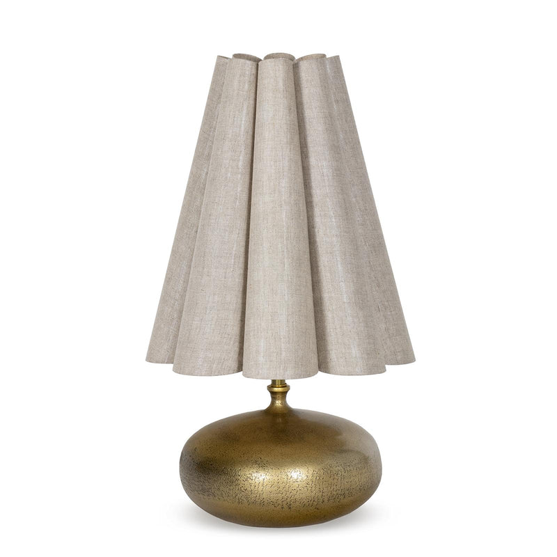 Cassidy Mini Lamp - Flax Linen Shade