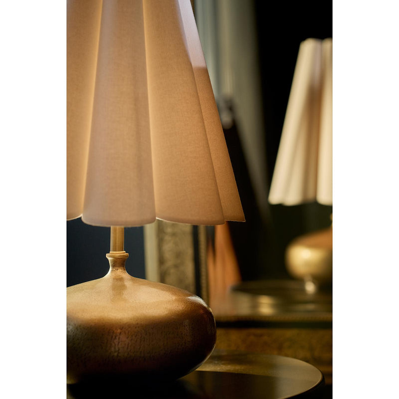 Cassidy Mini Lamp - Natural Linen Shade