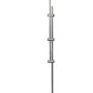 Arc Floor Lamp With Metal Shade - Polished Nickel