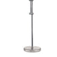 Arc Floor Lamp With Metal Shade - Polished Nickel