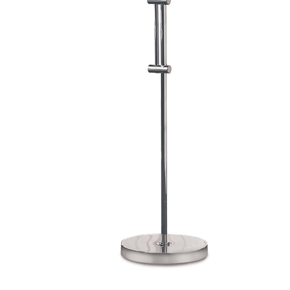 Arc Floor Lamp With Metal Shade - Polished Nickel
