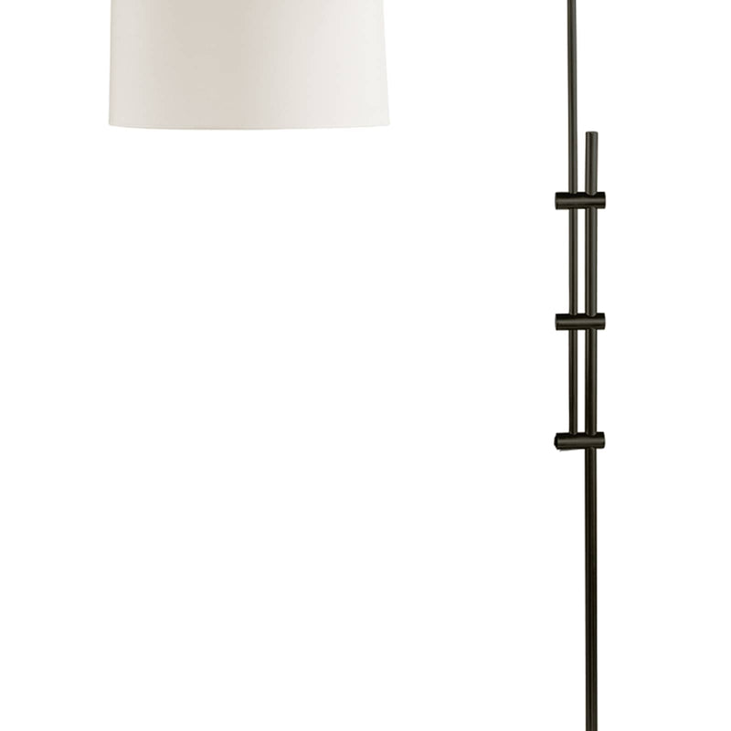 Arc Floor Lamp With Fabric Shade