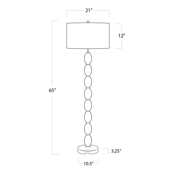 Buoy Floor Lamp - Natural