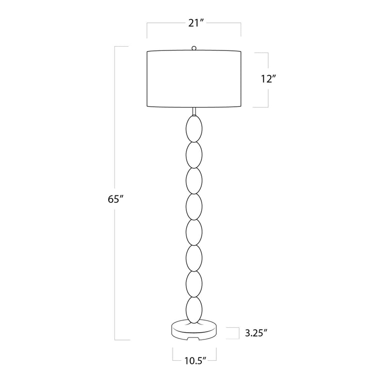 Buoy Floor Lamp - Natural