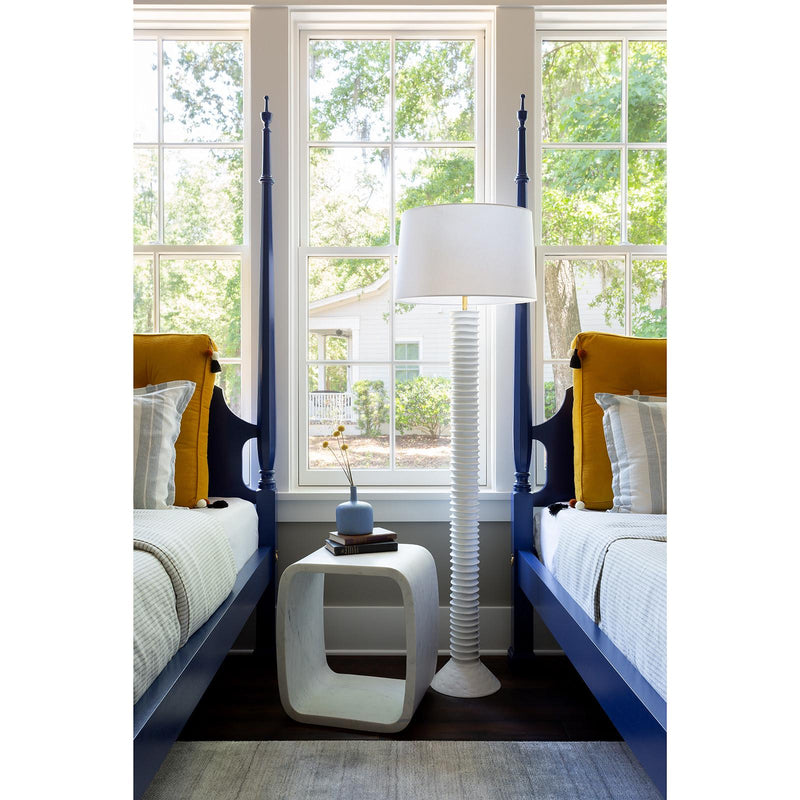 Nabu Metal Floor Lamp - White