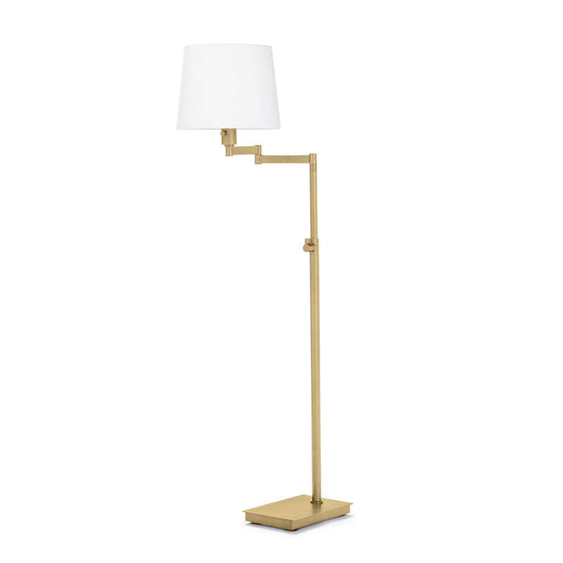 Virtue Floor Lamp - Natural Brass
