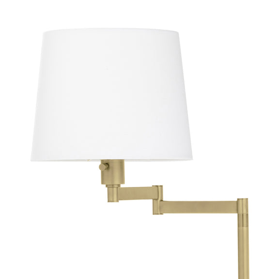 Virtue Floor Lamp - Natural Brass