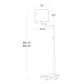 Virtue Floor Lamp - Natural Brass