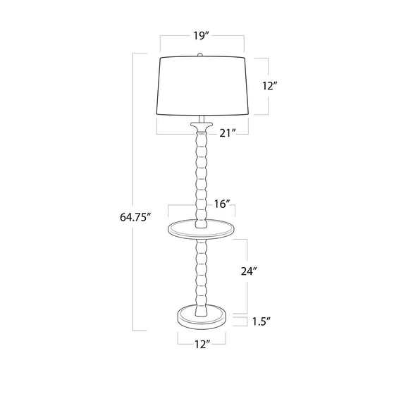 Perennial Floor Lamp - Natural