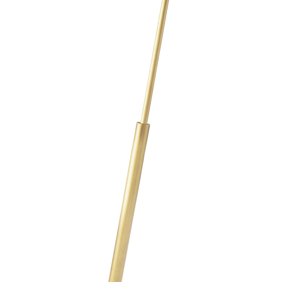 Spyder Floor Lamp - Blackened Brass & Natural Brass
