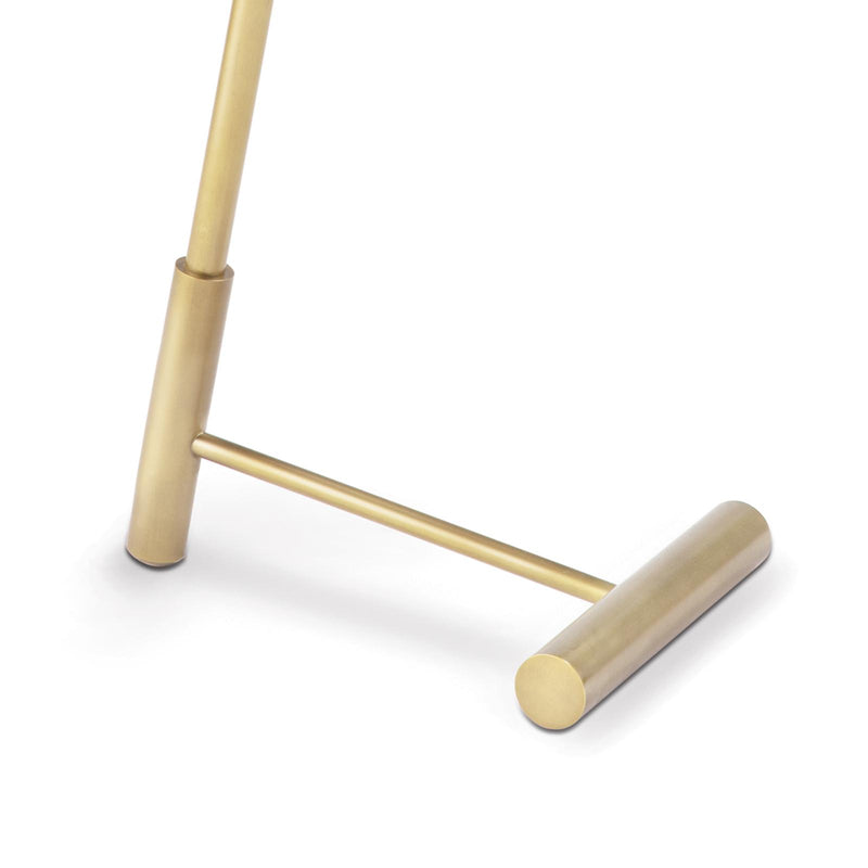Spyder Floor Lamp - Blackened Brass & Natural Brass