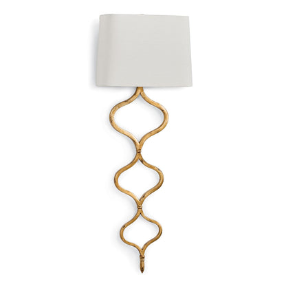 Sinuous Sconce - Gold Leaf