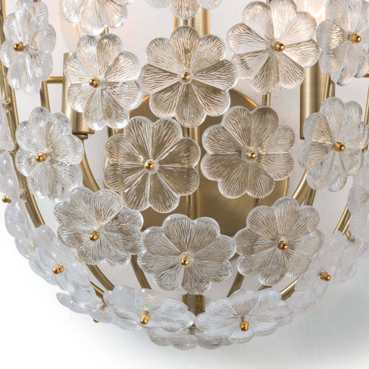 Charlotte Sconce - Natural Brass