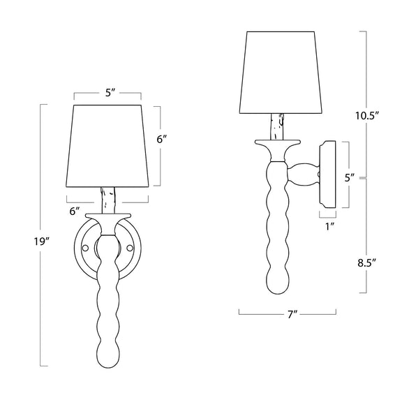 Perennial Sconce - Natural