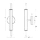 Viper Sconce - Polished Nickel
