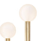 Happy Sconce - Natural Brass / Left Facing