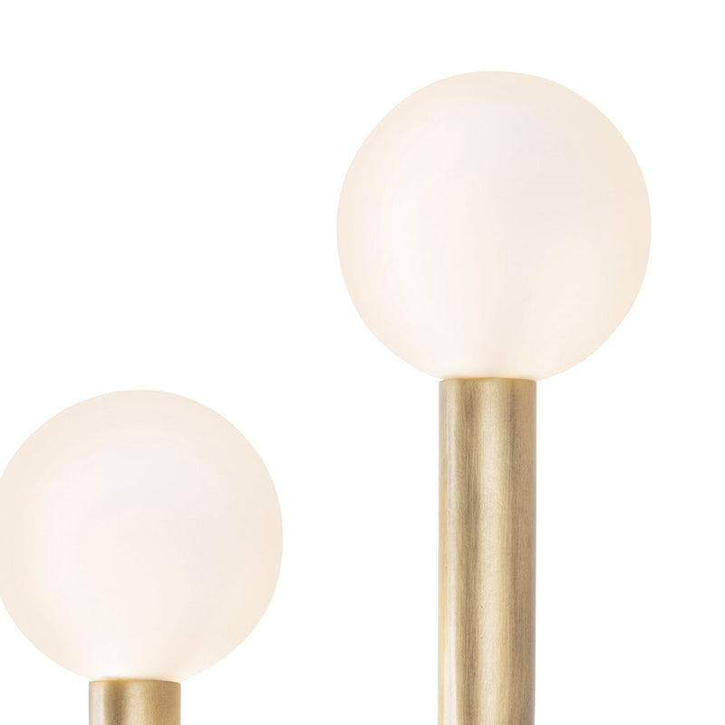 Happy Sconce - Natural Brass / Left Facing