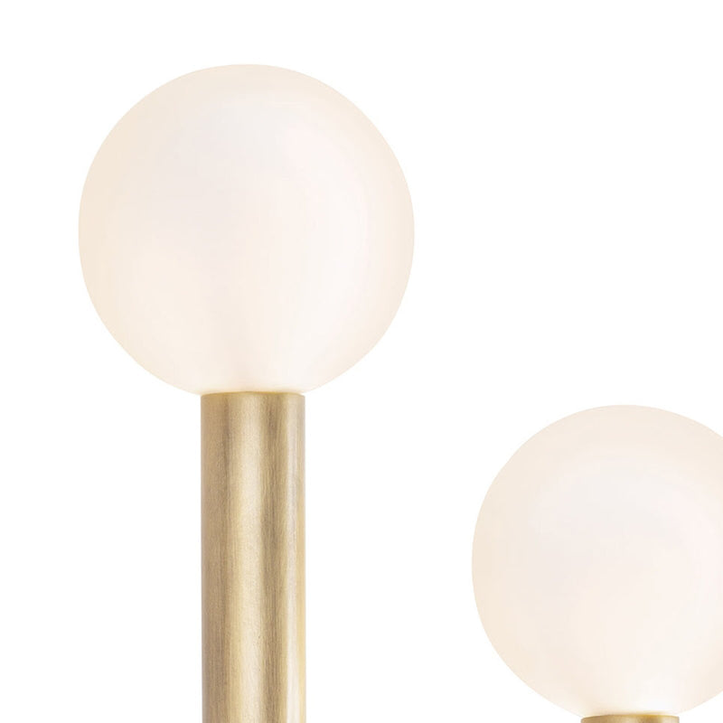 Happy Sconce - Natural Brass / Right Facing