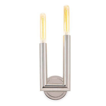 Wolfe Sconce - Polished Nickel