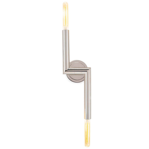 Wolfe Sconce - Polished Nickel