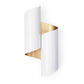 Folio Sconce - White & Gold