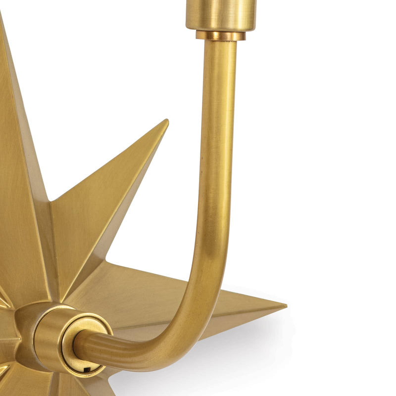Etoile Sconce - Natural Brass