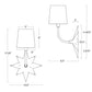 Etoile Sconce - Natural Brass
